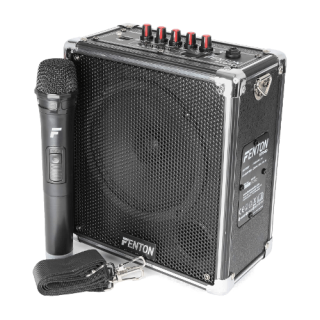 Sistema portatile amplificato da 40w con radiomicrofono