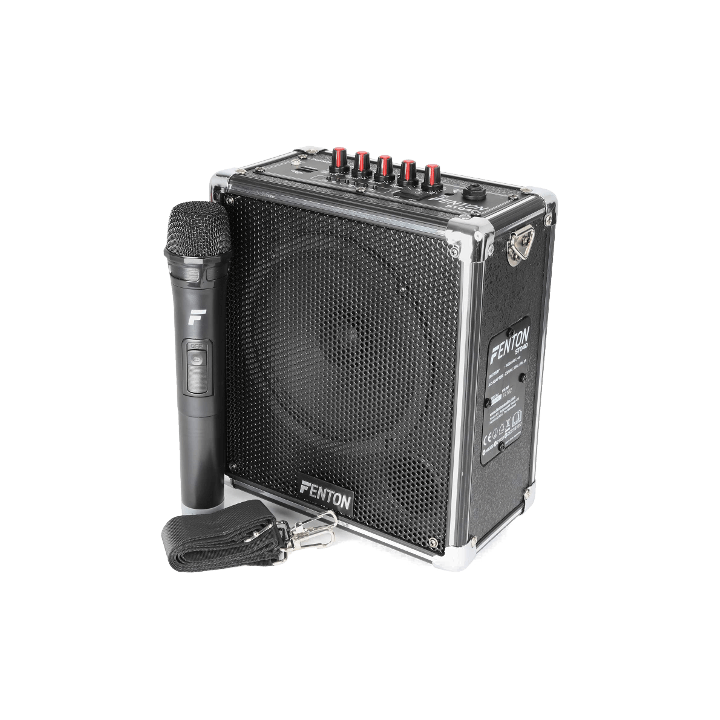 Sistema portatile amplificato da 40w con radiomicrofono