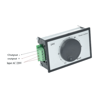 ALIMENTATORE 230Vac 3A REGOLABILE