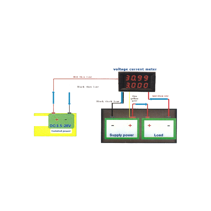 Volt Ampere 0-100V / 0-10A