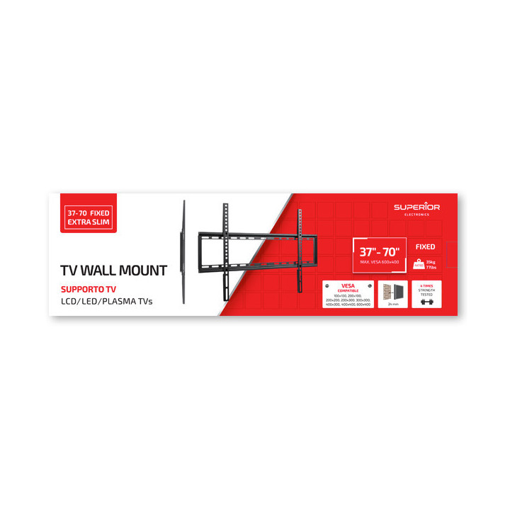 37-70 Fixed Extra Slim - TV Wall Mount