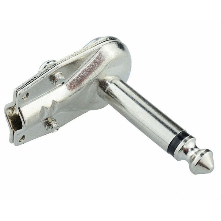 Spina JACK 6,3 MONO 90° - METALLO