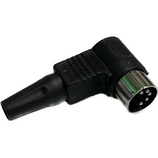 Spina DIN 5 poli - 90°