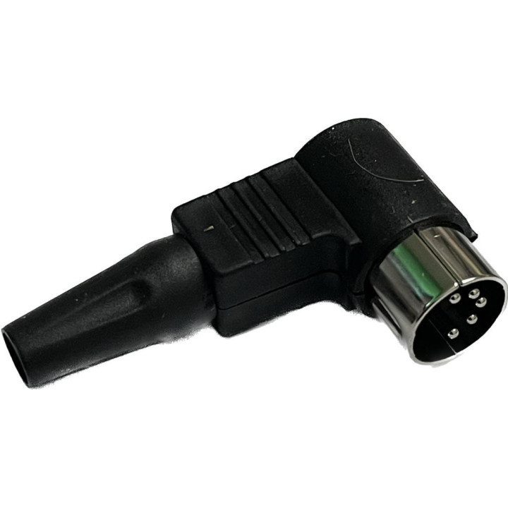 Spina DIN 5 poli - 90°