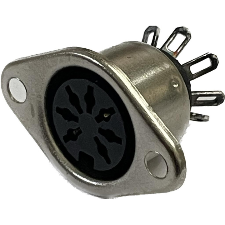 Presa DIN 7 poli - PANNELLO