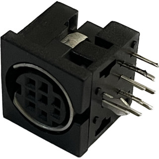 Presa Mini DIN 8 poli - C.S.