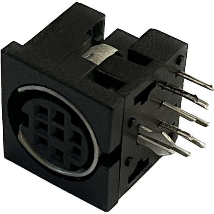 Presa Mini DIN 8 poli - C.S.