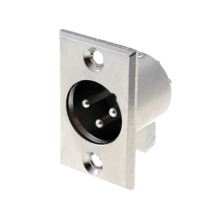 Spina CANON 3 poli pro - DELTRON - PANNELLO