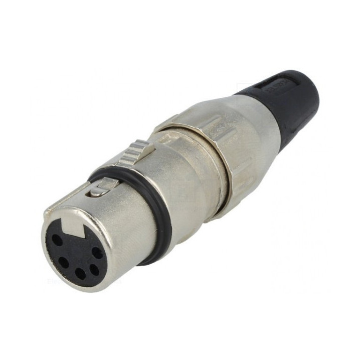 Presa CANON 5 poli pro - DELTRON