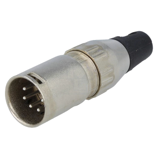 Spina CANON 5 poli pro - DELTRON