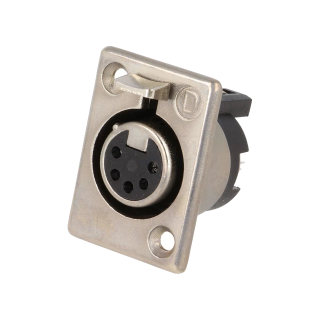 Presa CANON 5 poli pro - DELTRON - PANNELLO