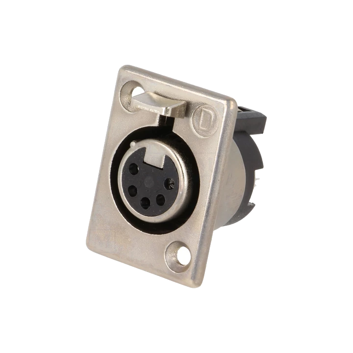 Presa CANON 5 poli pro - DELTRON - PANNELLO