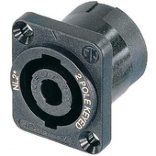 Presa SPEAKON 2 poli pro - NEUTRIK - PANNELLO