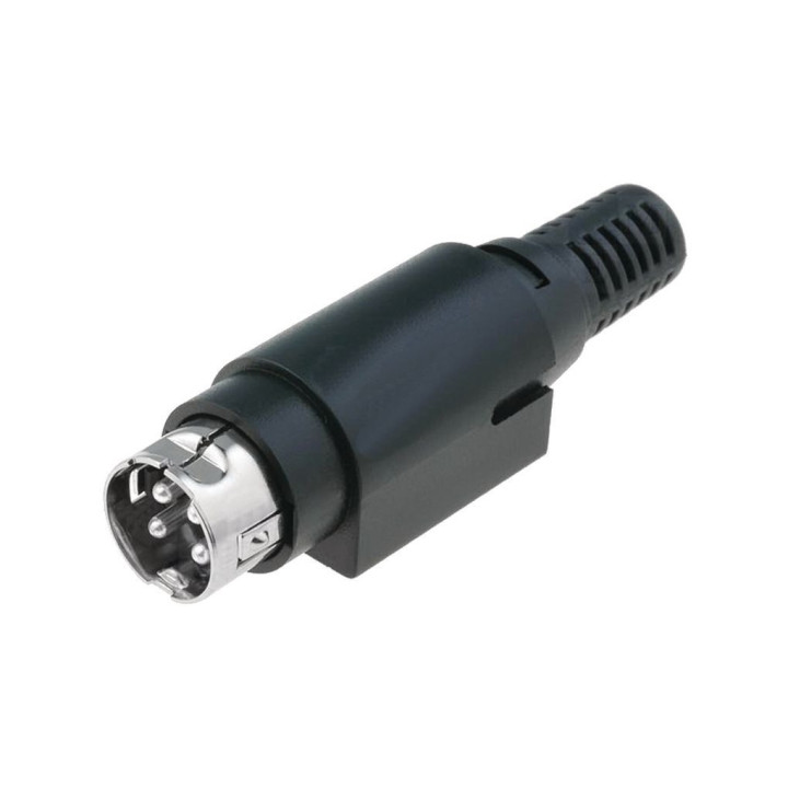 Spina 4 poli volante mini din