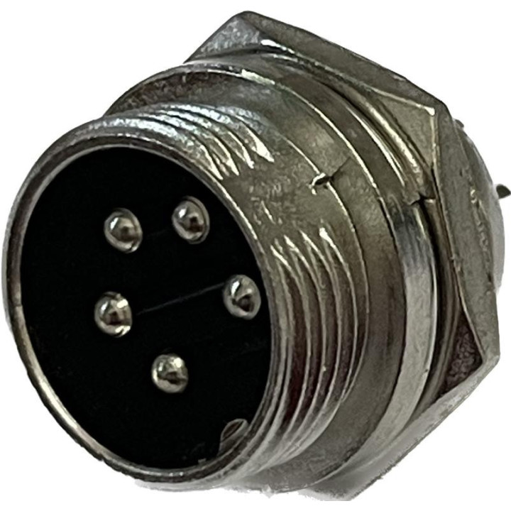 Spina  5 poli PANNELLO GX16