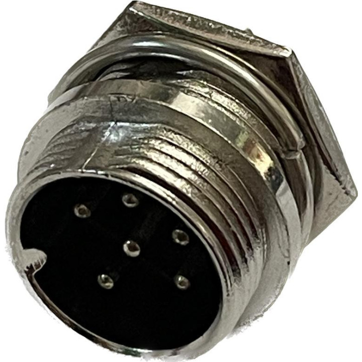 Spina 6 poli PANNELLO GX16