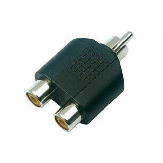 ADATTATORE RCA-M a 2 x RCA-F