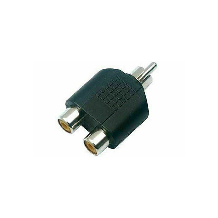 ADATTATORE RCA-M a 2 x RCA-F