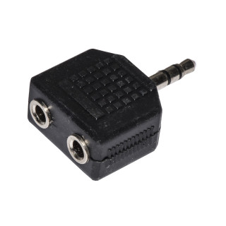 ADATTATORE JACK 3,5-S-M a 2x JACK 3,5-S-F