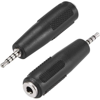 ADATTATORE JACK 2,5-4p-M a JACK 3,5-4p-F