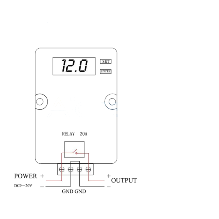 PROTEZIONE BATTERIA 9-20V 20A