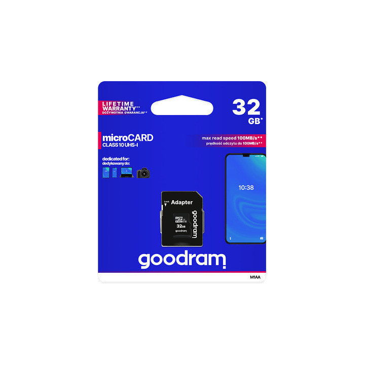 microSD 32GB CARD class 10 UHS