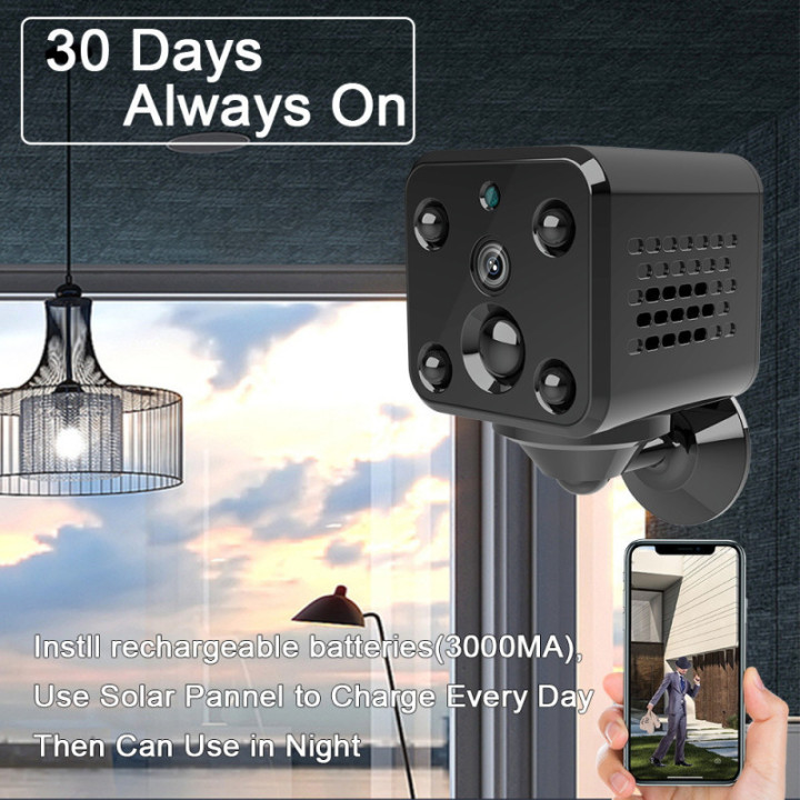 IPcamera MINI interna 2MP DADO - WIFI - Wireless H.265 - APP Star Eye