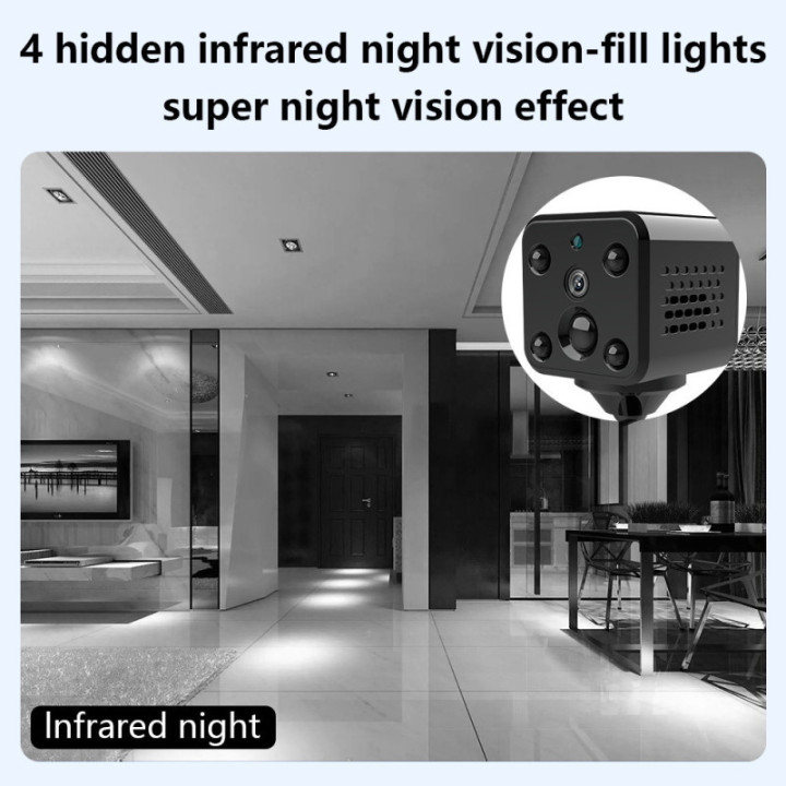 IPcamera MINI interna 2MP DADO - WIFI - Wireless H.265 - APP Star Eye