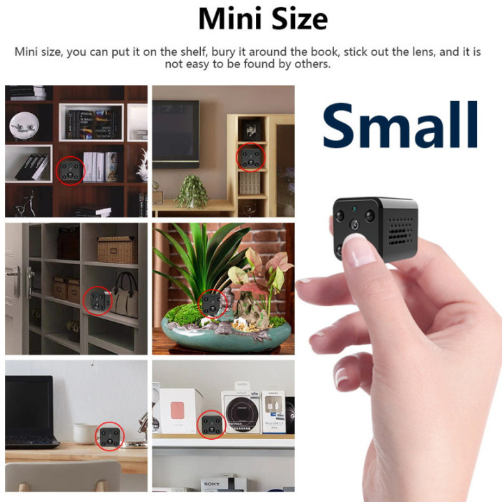 IPcamera MINI interna 2MP DADO - WIFI - Wireless H.265 - APP Star Eye