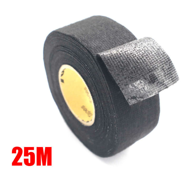 NASTRO per CABLAGGI AUTO 30mm NERO