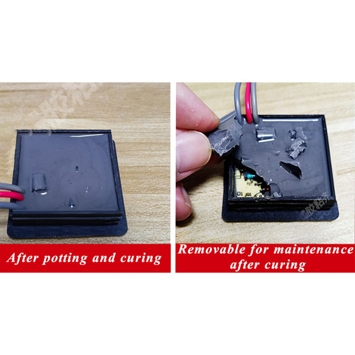 SILICONE LIQUIDO GRIGIO 100+100 A+B