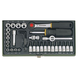 PRN23080 Proxxon - Set di chiavi innesti a tubo