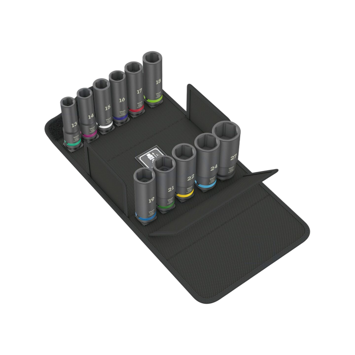 WERA.05004841001 Wera - Socket: 6-angles-set socket spann...