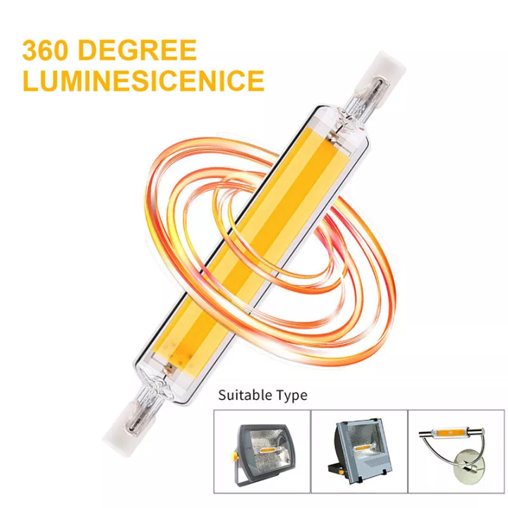 LAMPADA LED 25W R7S 220Vac 3000k 78mm
