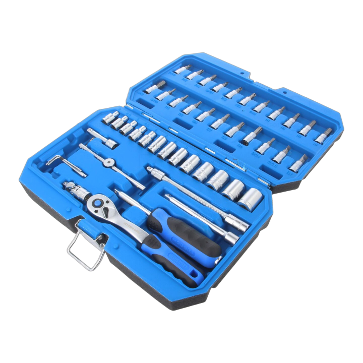 HT1R416 Högert Technik - Set di chiavi 1/4"