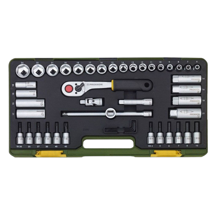 PR23282 Proxxon - Set di chiavi 6-angoli,a tubo