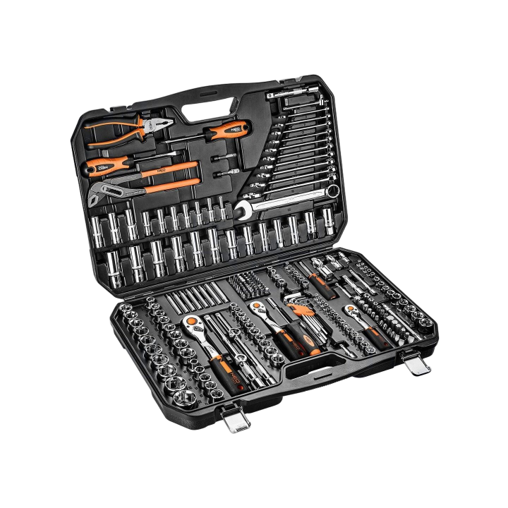 NEO-10-078 Neo Tools - Set di chiavi 6-angoli,a tubo