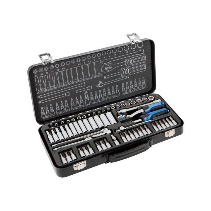 HT1R486 Högert Technik - Set di chiavi 1/4"