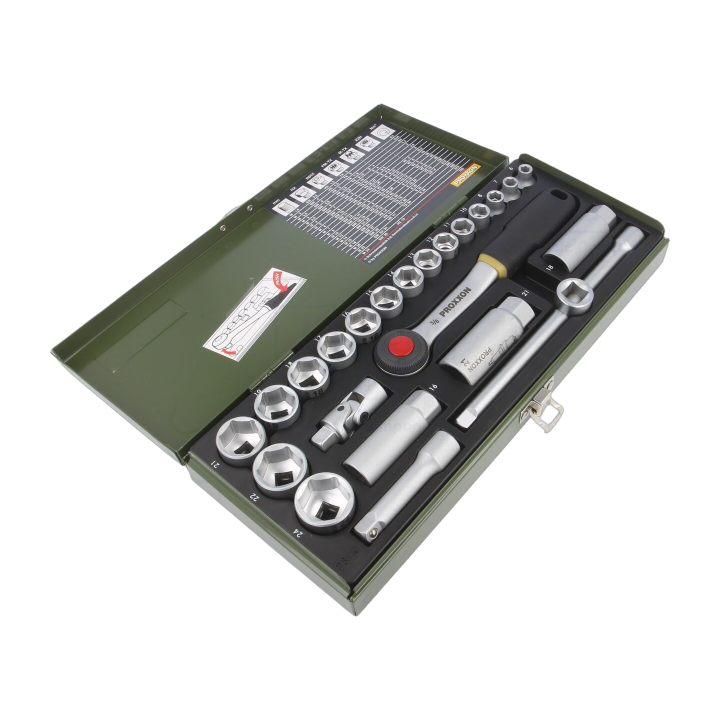 PR23110 Proxxon - Set di chiavi 6-angoli,a tubo
