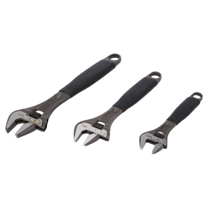 SA.ADJUST3-90 Bahco - Wrench: adjustable-set 3pcs.