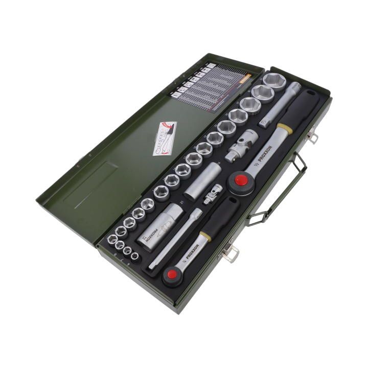 PR23020 Proxxon - Set di chiavi 6-angoli,a tubo
