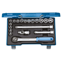 GEDORE-2682842 Gedore - Set di chiavi 6-angoli,cricchetto...