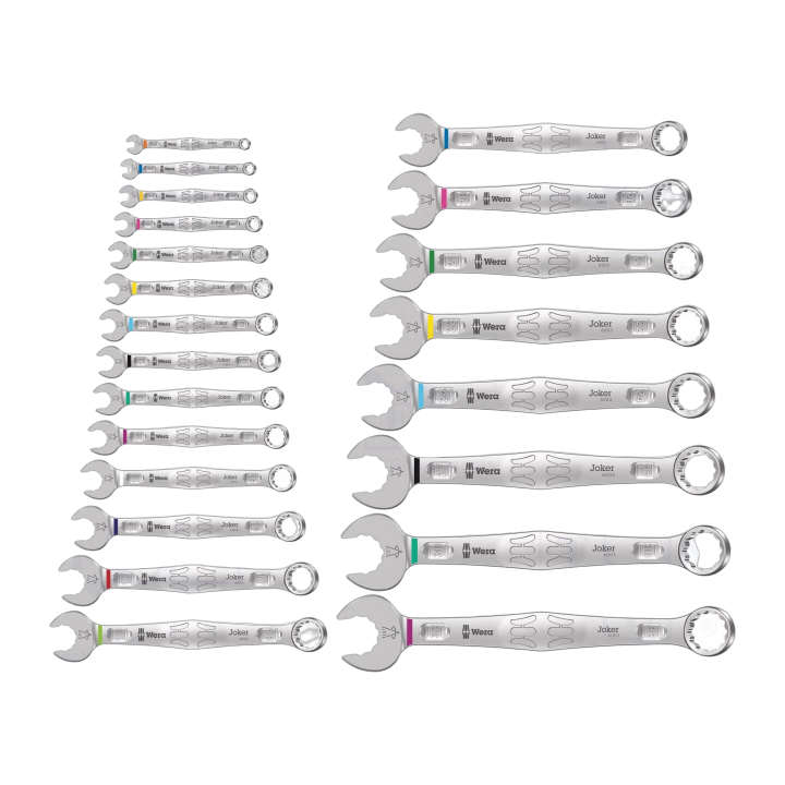WERA.05020232001 Wera - Chiave: chiave combinata-set acciaio