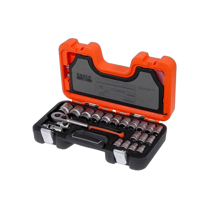 SA.S240 Bahco - Set di chiavi 6-angoli,a tubo