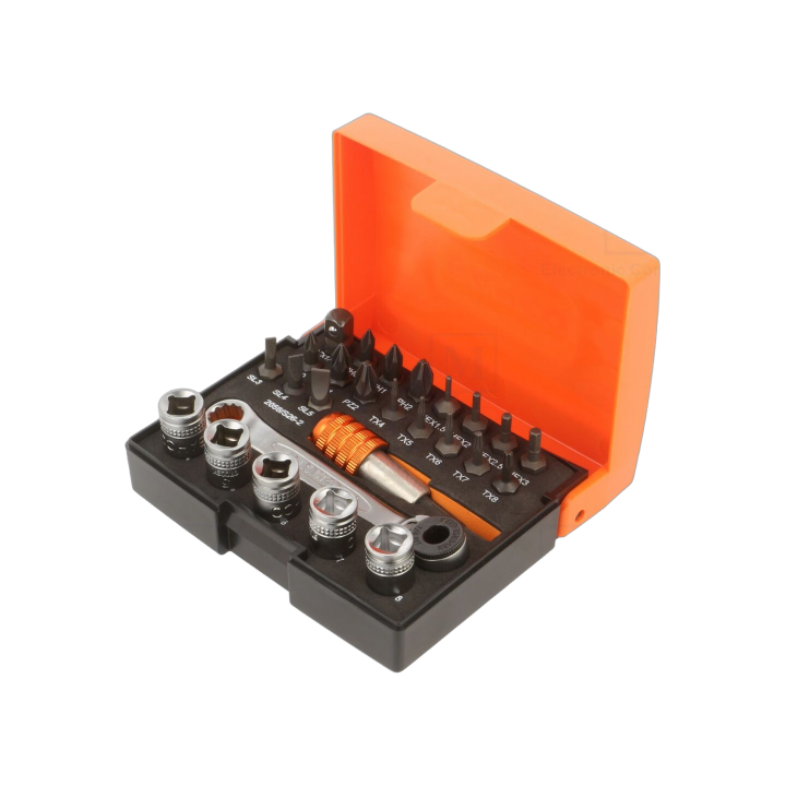 SA.2058/S26-2 Bahco - Set di chiavi 6-angoli,a tubo