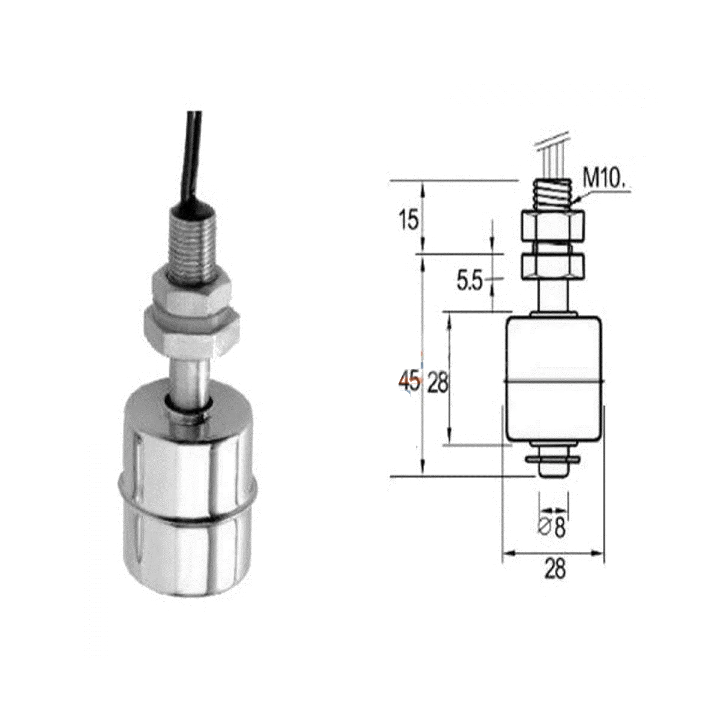 Sensore di livello 52mm