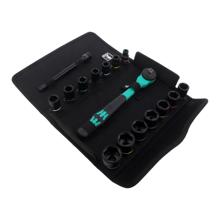 WERA.05005530001 Wera - Set di chiavi 6-angoli,a tubo,a b...
