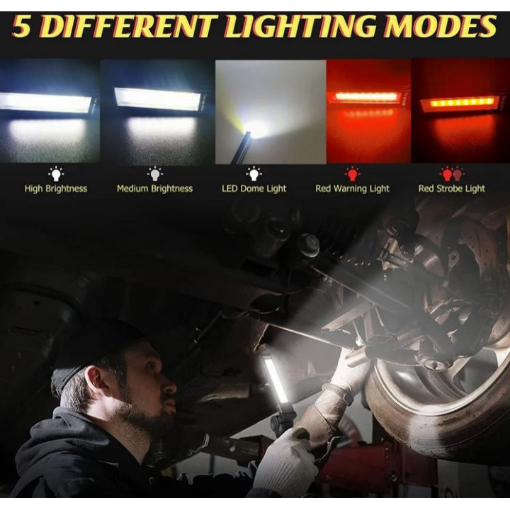 Lampada LED ricaricabile grande