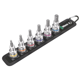 WERA.05003996001 Wera - Socket: hex key-bit-set Hex Plus