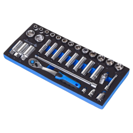 HT7G165 Högert Technik - Set di chiavi a tubo